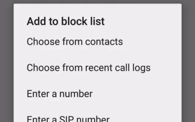 Come bloccare un numero su Android